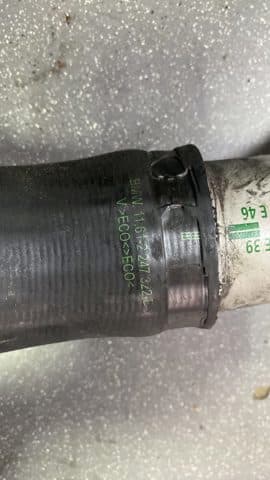 Патрубок повітряний, дросельної заслінки