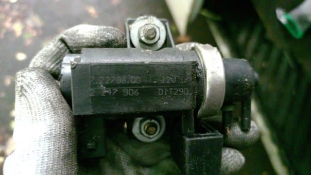 Клапан перетворювач тиску наддуву (соленоїд)