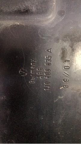 усилитель бампера vw golf 4