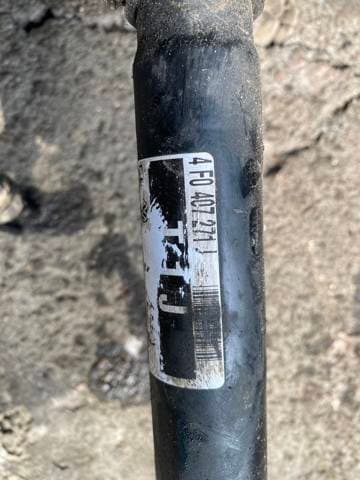 Піввісь (привід) передня, ліва